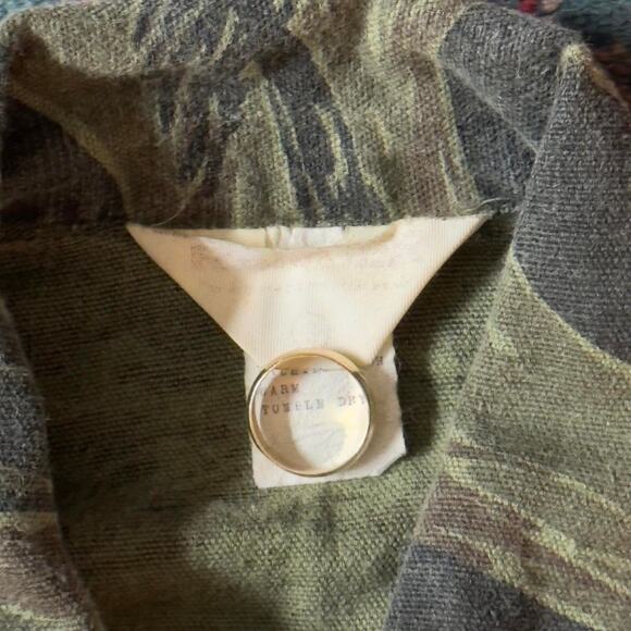 Vintage 70s Ranger Tiger Stripe Camo Hunting Jacket Size Small 21x26 - Picture 3 of 6